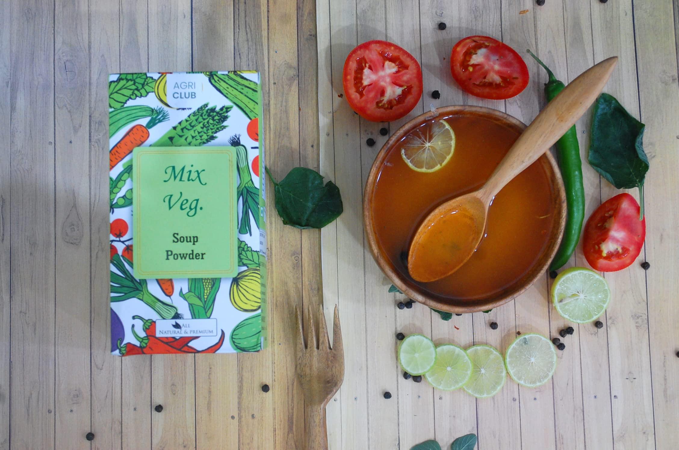 AGRI CLUB Agri Club Instant Mix Veg Soup Powder 15 Sachets, Each 15gm