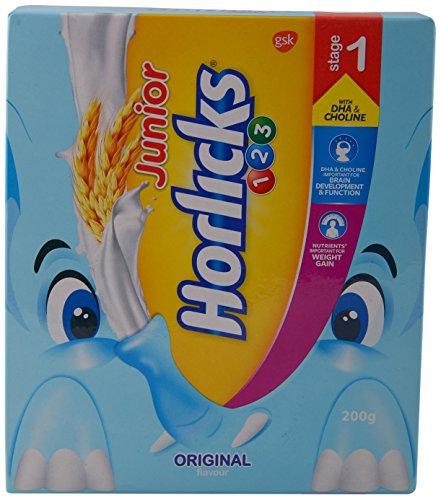 Horlicks Junior Horlicks 123-200g (Refill), Carton