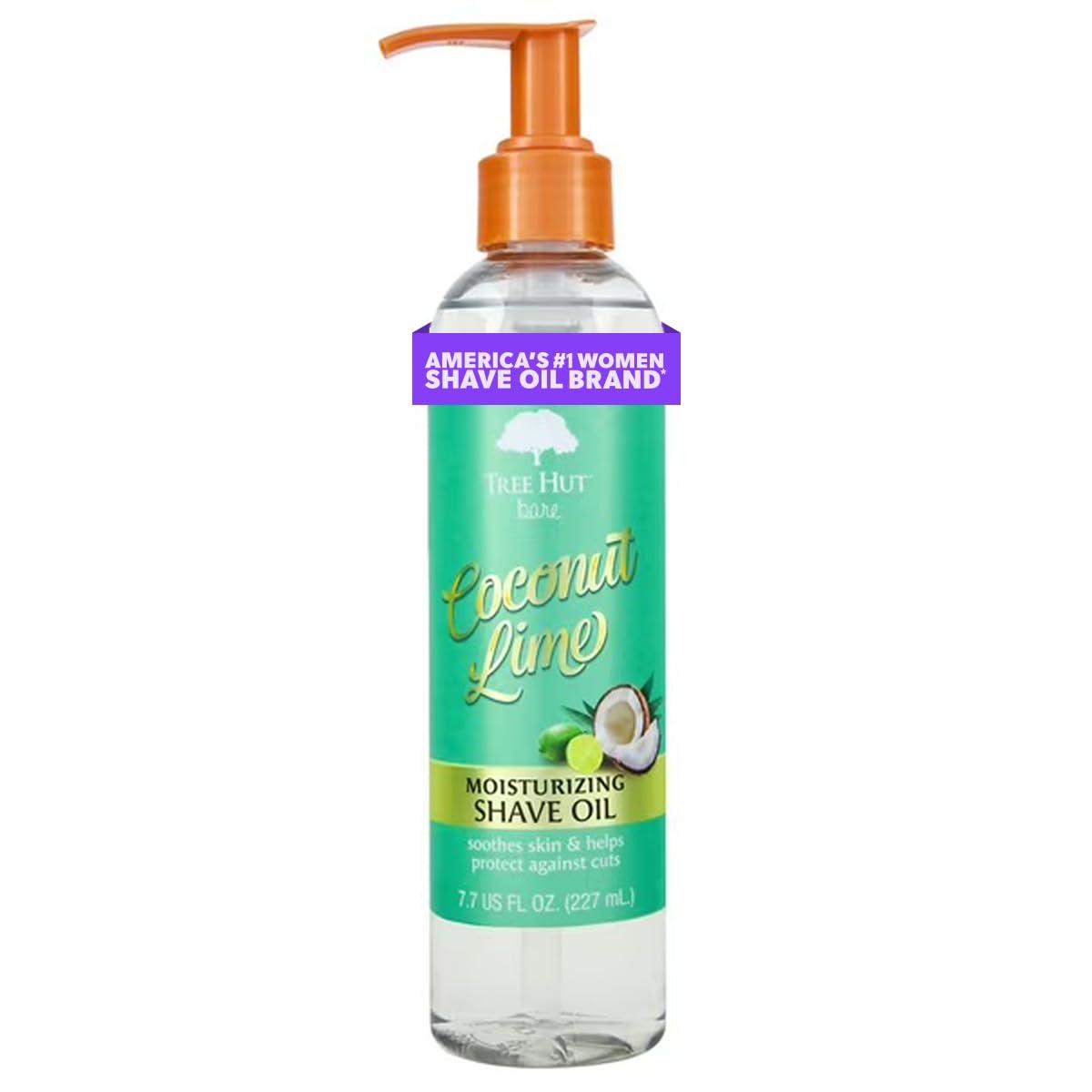 Tree Hut Tree Hut bare Moisturizing Shave Oil, Basic, Coconut-Lime, 7.7 Fl Oz