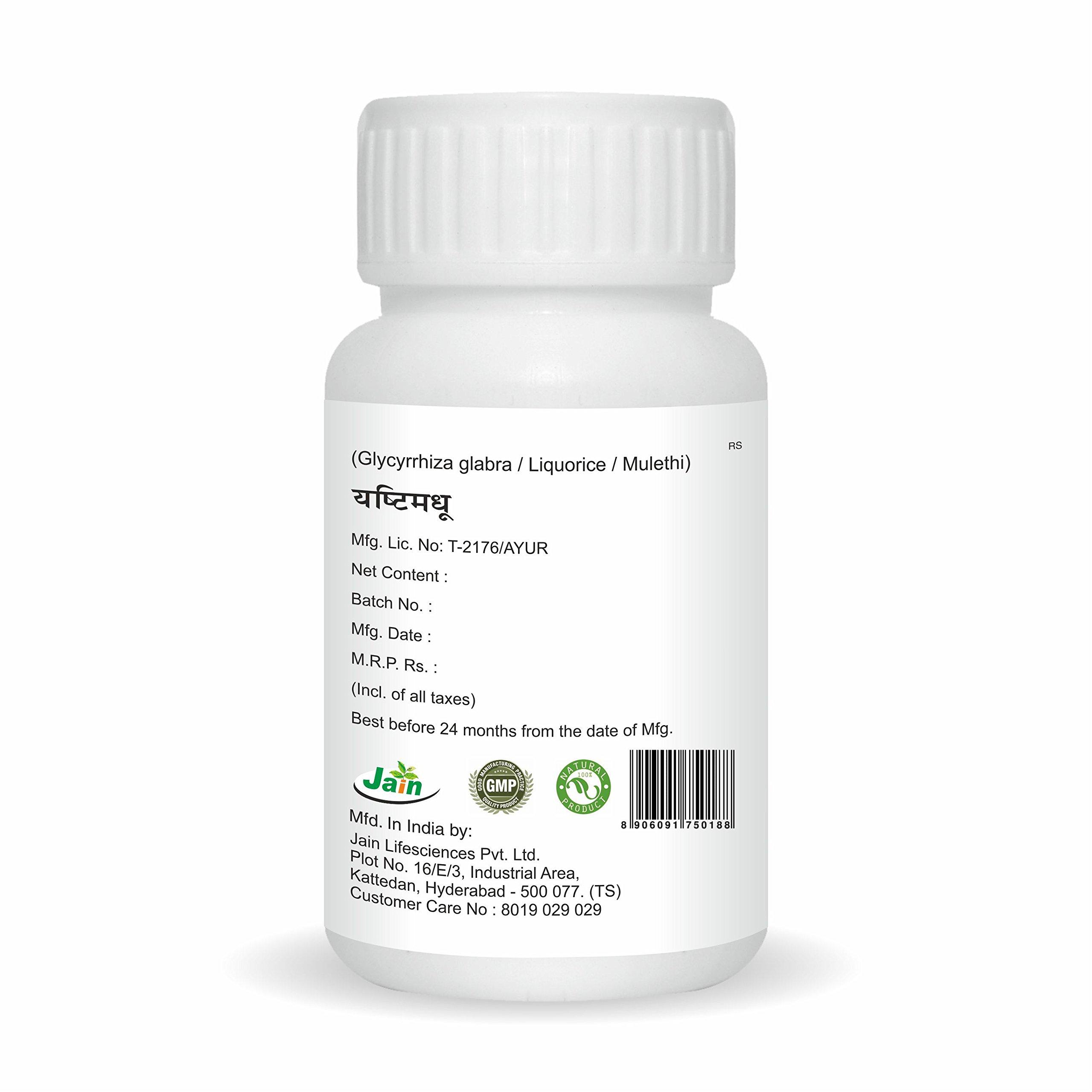 JAIN Jain Yastimadhu (Mulethi) Powder, 100 g - 2 Bottles