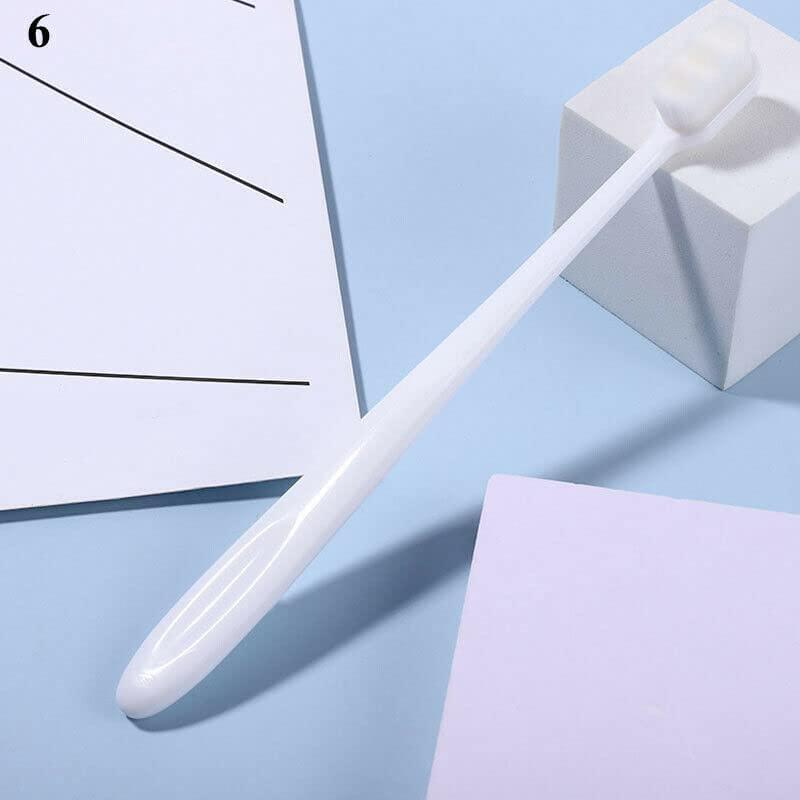 Mahadaha MGI Ultra Soft Kids Ultra Soft Toothbrush, Extra Soft Toothbrushes with Small Heads Bristles with Soft Tongue Cleaner for Toddler and Upwards (Pack Of 2 Multicolor)