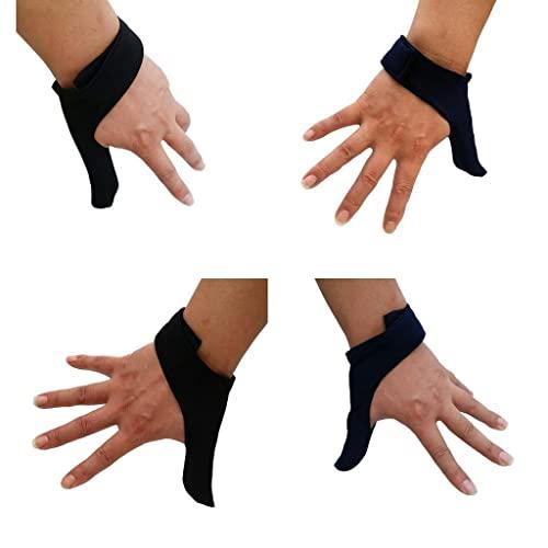 UJEAVETTE UJEAVETTE Universal Bowling Thumb Saver Finger Grip Protector Replacement Royal Blue