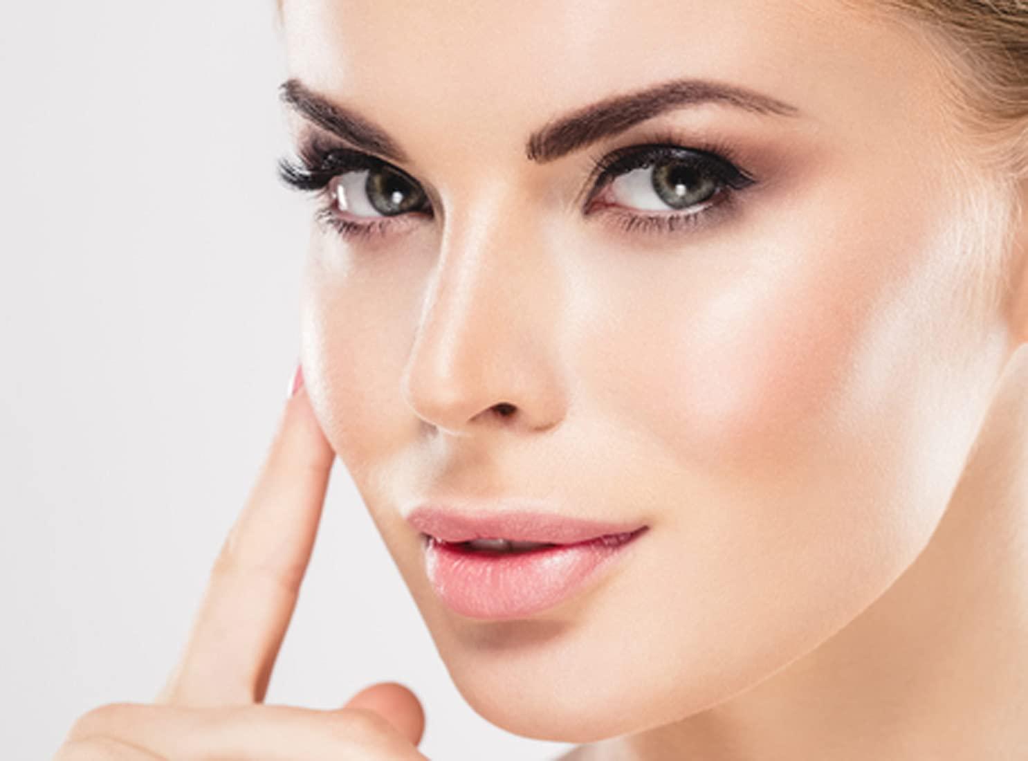 Nyamah Sales NYAMAH SALES Eyebrow Wax Strips Face Eyebrow Shaper Wax Strips Cold Waxing Strip for Eyebrow Ready to Use Facial Hair Removal Strips for Women Home 10 pc + 2pc SmothTouch Depilation Wipes- Multi.