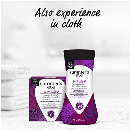 Summer's Eve Summer’s Eve Feminine Wipes, Date Night, 16 Cloths