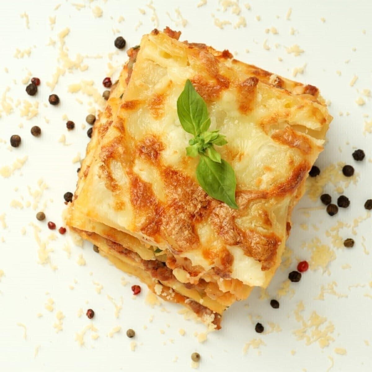 Gustora Gustora Ready to Eat Lasagane Luscious Pasta Sheets of Lasagne I 100% Durum Wheat Semolina Lasagne Sheets I Gluten Free I Vegetarian Instant Lasagne - 500G