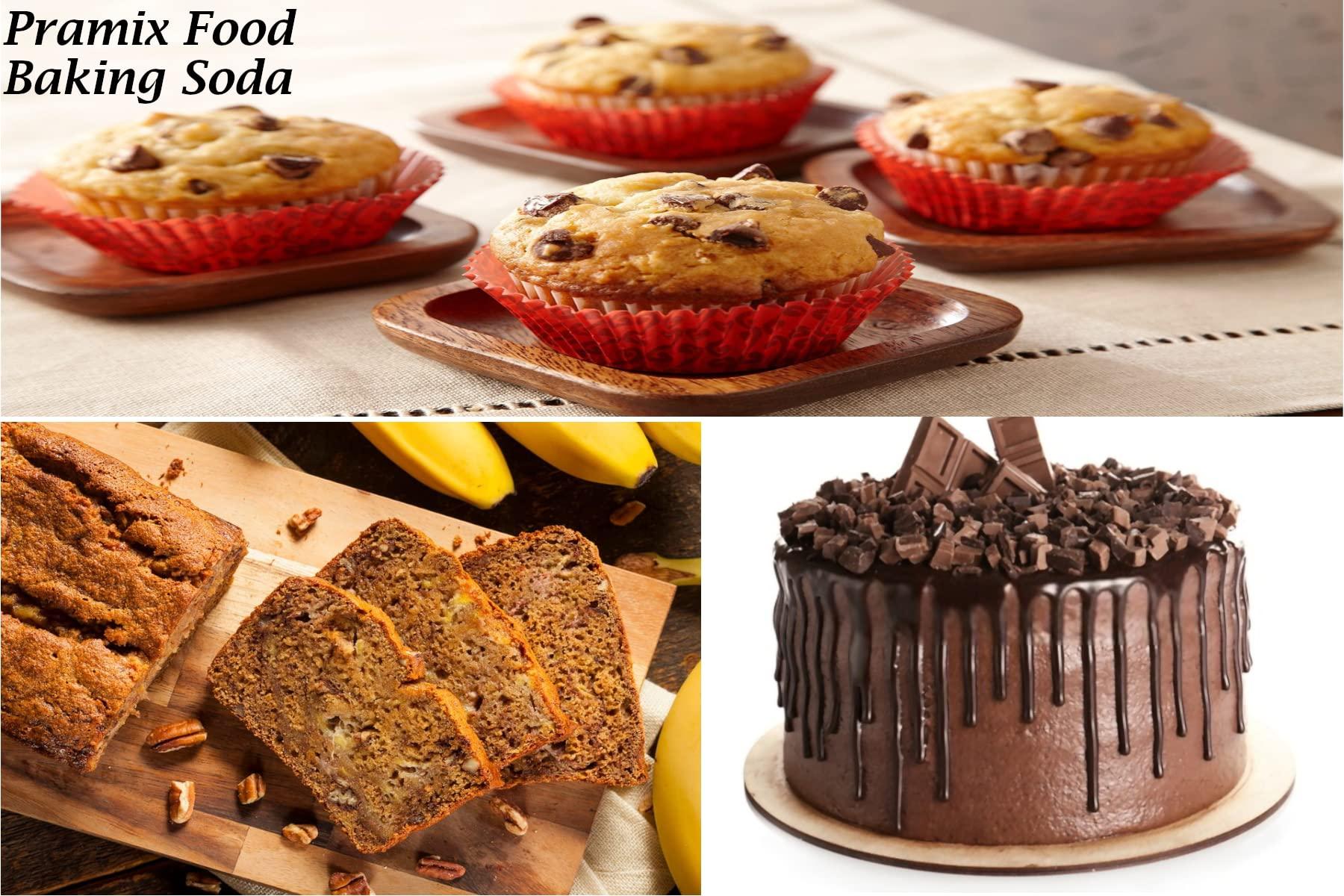 Pramix Pramix Baking Soda, Perfect for Baking, Cooking, Cleaning, Skin, Teeth, Hair & Scrubs (Multi-Purpose) - 250g