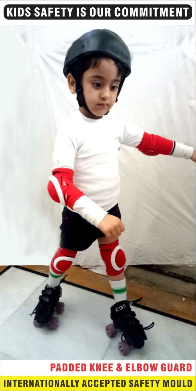 JUST RIDER JUST RIDER Skating kit for Kids (Pink, Small- 5-10 Year)