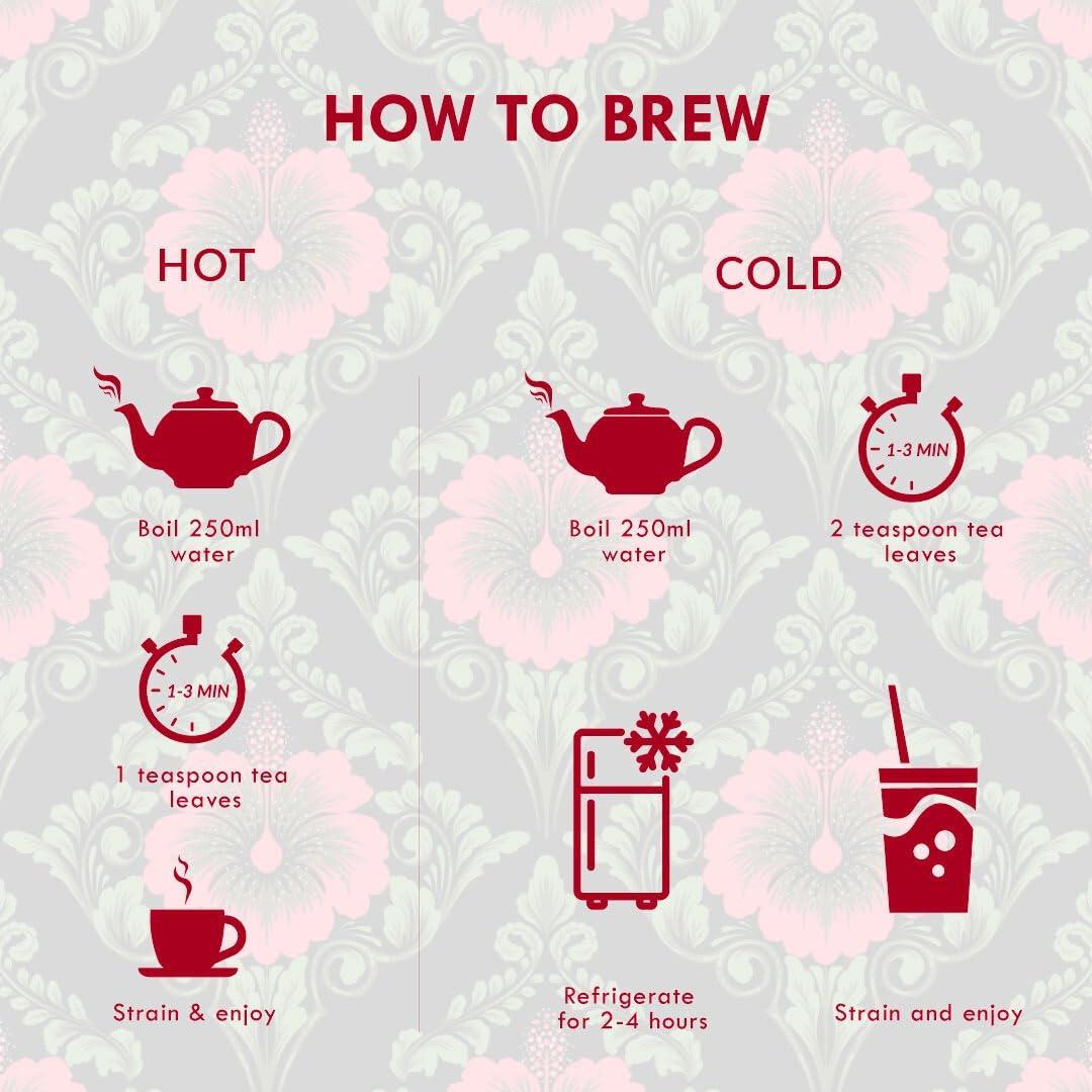 Sublime Inspiring Awe Sublime House of Tea | Flower Fete (50g) | Boosts Immunity and Gut Health, Great For Skin and Hair | Every Tea Lover's Delight