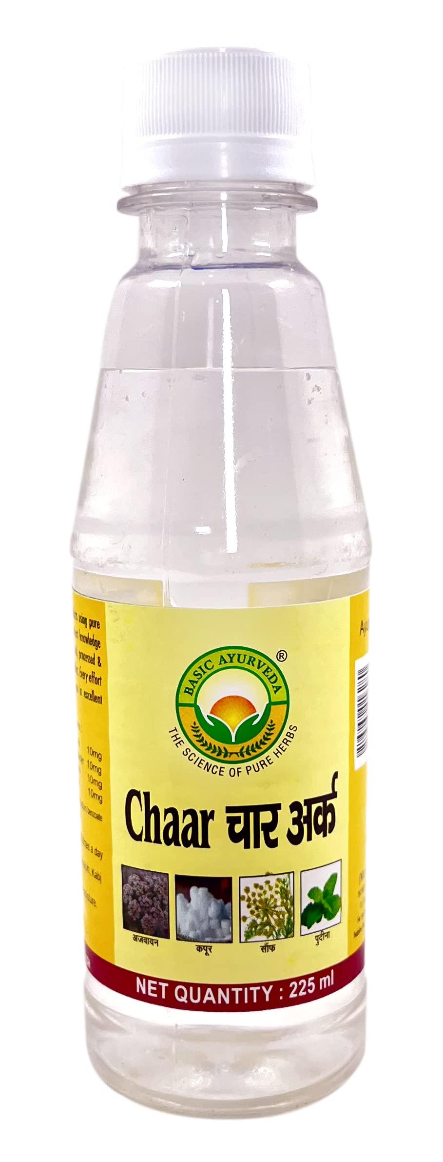 BASIC AYURVEDA BASIC AYURVEDA Chaar Pure Ark (Water) 225Ml Pack Of 2 |