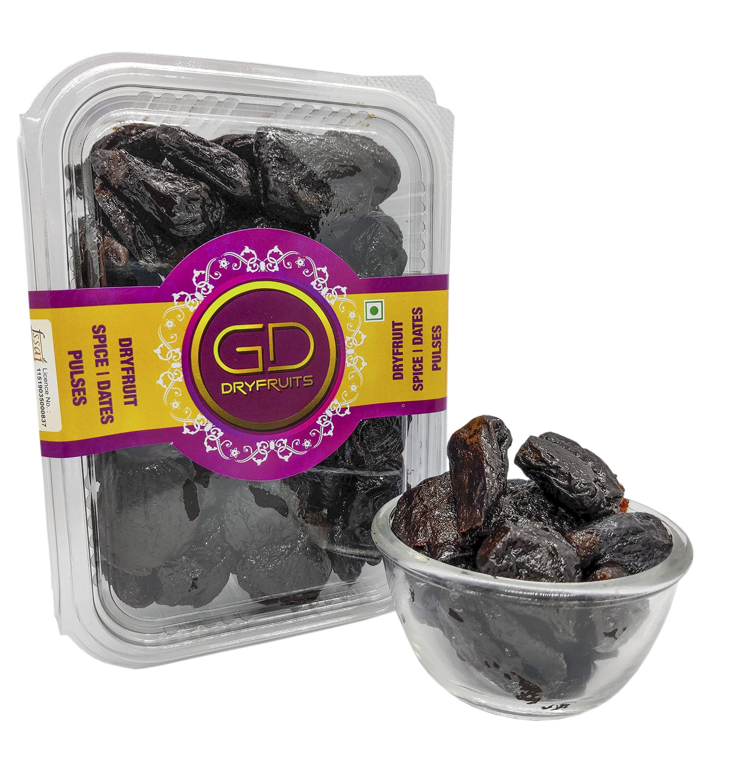 GD DRYFRUIT GD Dried Pitted Prunes, Handpicked (Plum) Aloo Bukhara Seedless 200g