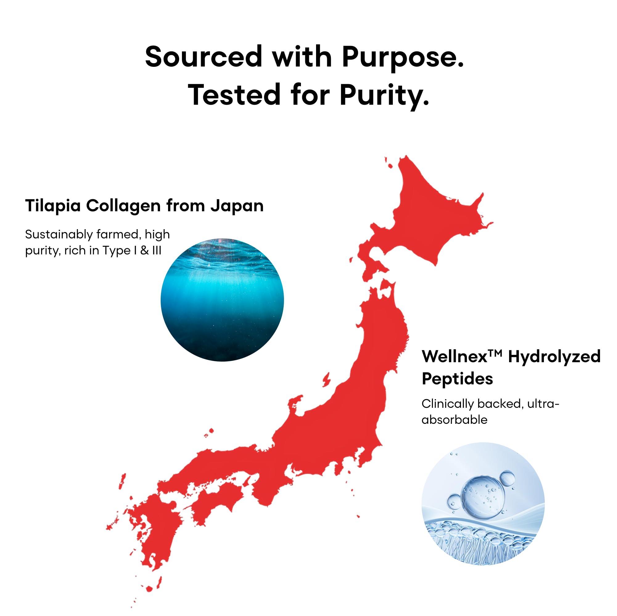 yourhappylife YourHappyLife Collagen Naked | Unflavored Marine Collagen Peptides with Vitamin C for Skin, Joints, Hair & Nails | Hydrolyzed for Fast Absorption | 10,000mg Collagen + 80mg Vitamin C | Pack of 2