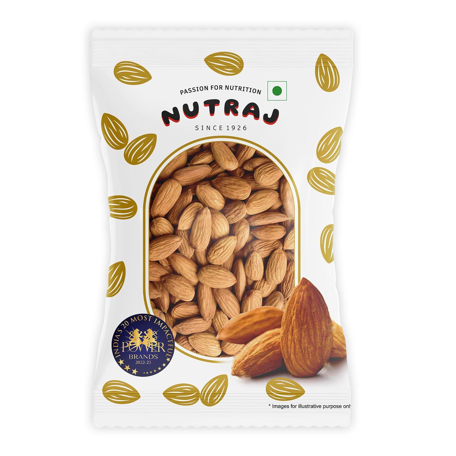 Nutraj Nutraj Dry Fruit Combo Almond, Cashews, Raisin, Walnut Kernels 400g (100g Each) | Badam | Kaju | Akhroth giri | Nutritious, Delicious & Crunchy | Rich in Magnesium, Copper & Phosphorus