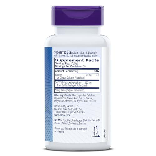 Natrol Natrol 5-HTP TR 200 mg - 30 Tablets