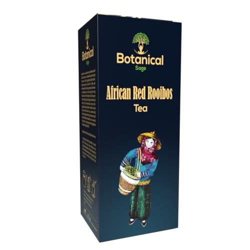 Botanical Sage Botanical Sage- Rooibos Tea 40 Pyramid Tea Bags | South African Red Rooibos | Selected | Luxury Tea