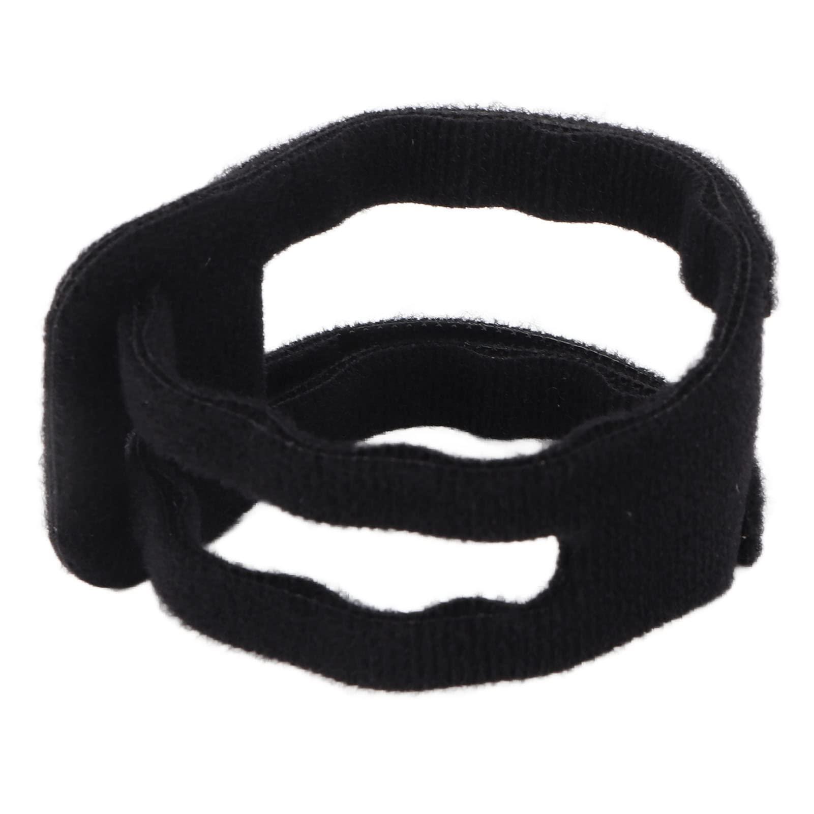Kufoo Yoga Wrist Band, Strong Support Breathable Sports Wrist Strap Comfortable Relieve Ache Multi Purpose for Driving (Black)