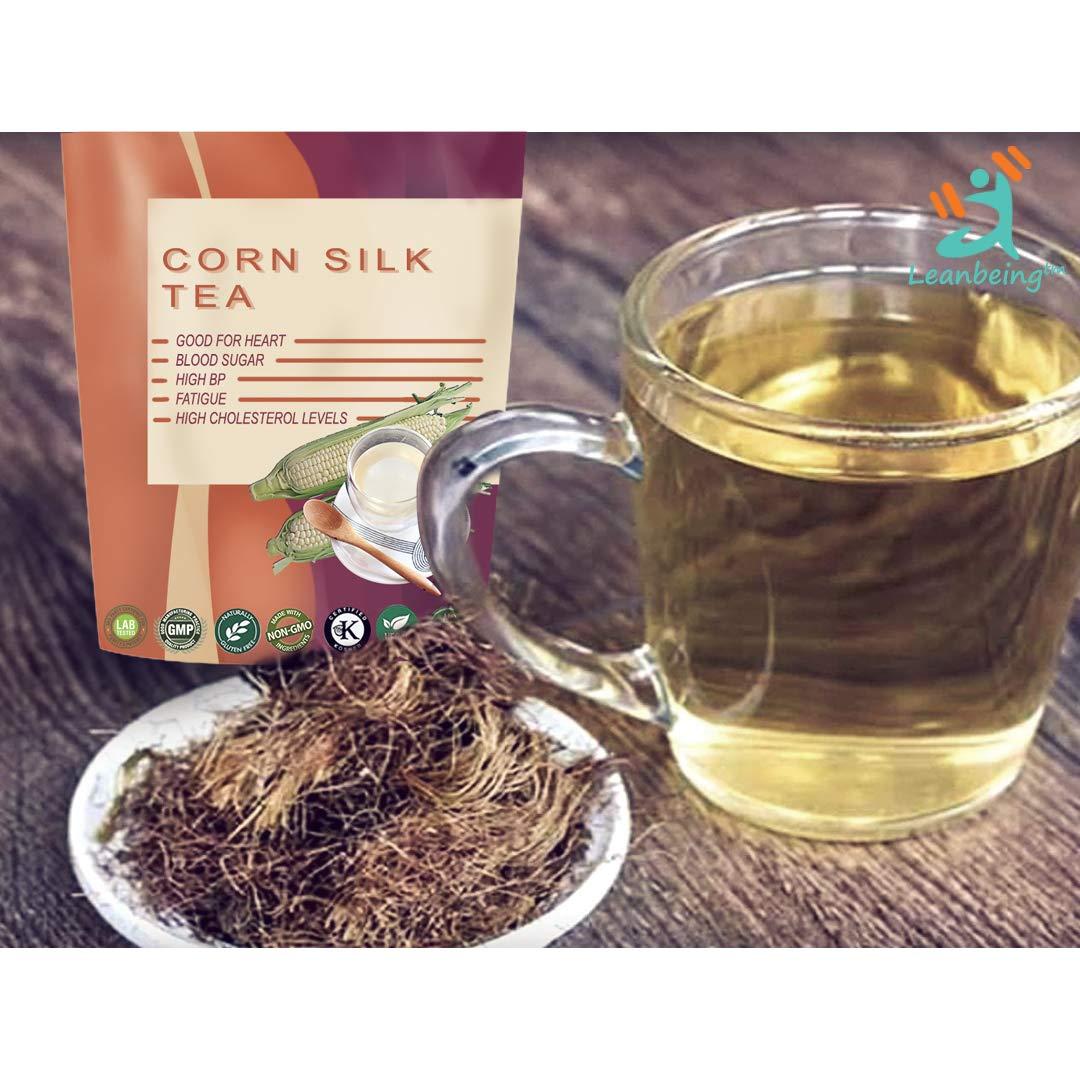 LEANBEING Leanbeing Corn Hair Tea for Kidney Stones / Liver Cleansing - Corn Silk Tea - Maize Hair Tea - Natural- 100gm (50g*2 ,Pack of 2) |Supports Urinary Tract Health