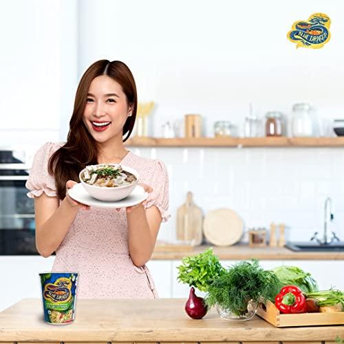 Blue Dragon Blue Dragon Instant Cup Noodle - Thai Green Curry Cup Noodle | Easy to Making | Vegetarian Food | No Preservative & Artificial Colors | Instant Cup Noodle - 63gm