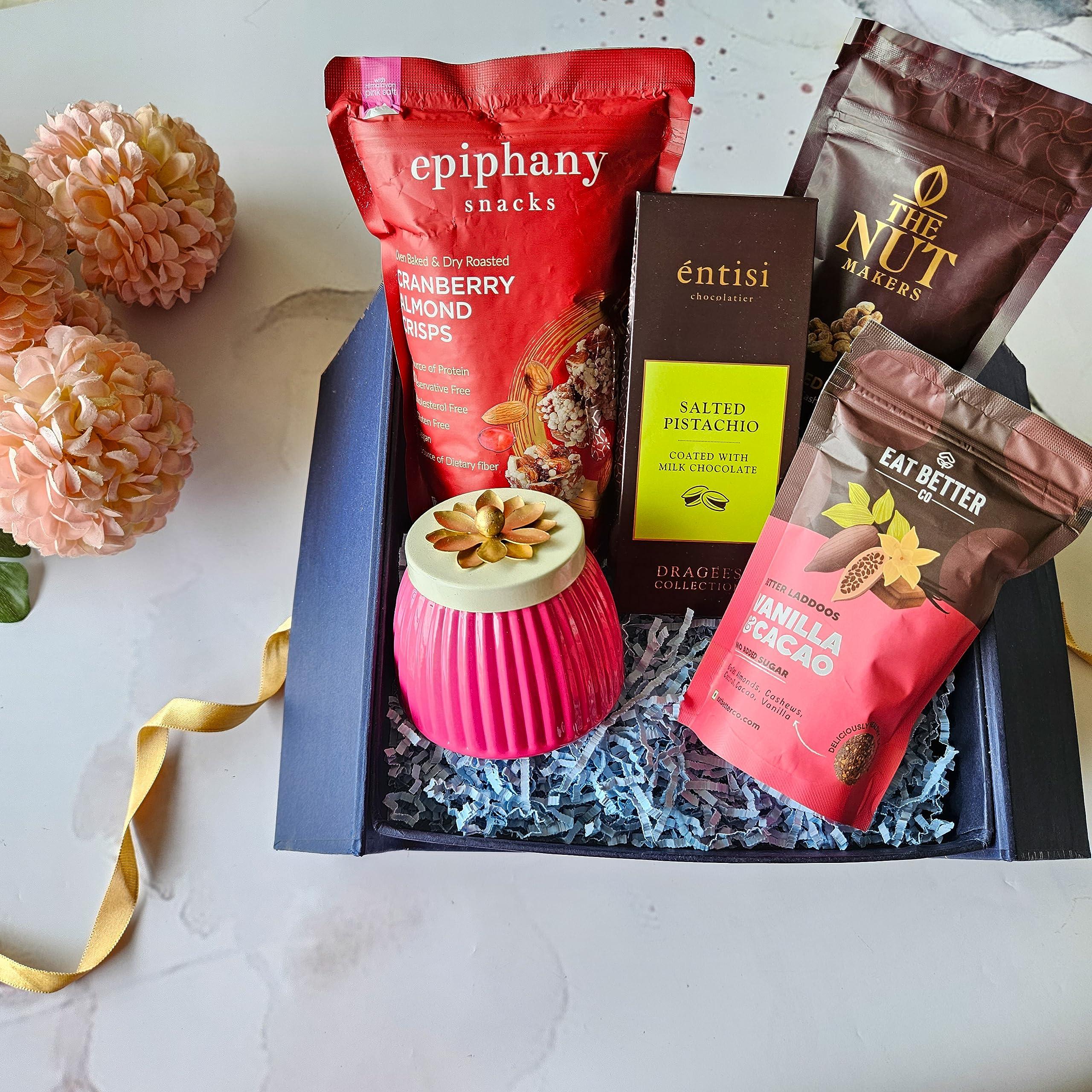 Assorted Dried Fruits & Nuts Gift Hamper - The Gourmet Box