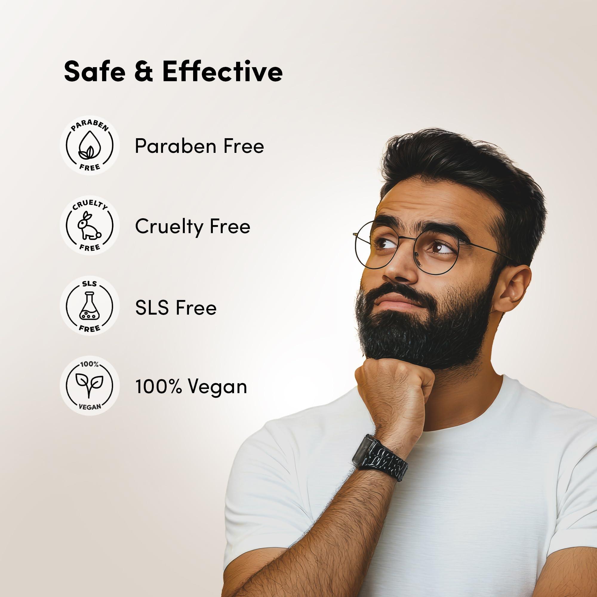 Man Matters Man Matters Ultimate Beard Growth Kit With Beard Serum, Beard Gummies & Advance Derma Roller | With 4% Anagain, 1% Rosemary, Biotin | For Beard Growth & Nourishment | SLS & Alcohol Free, 100% Vegan