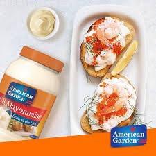 Generic American Garden U.S. Mayonnaise the Quality in Its Segment With an Authentic American Recipe Makes Perfectly Rich and Creamy Taste 887ml