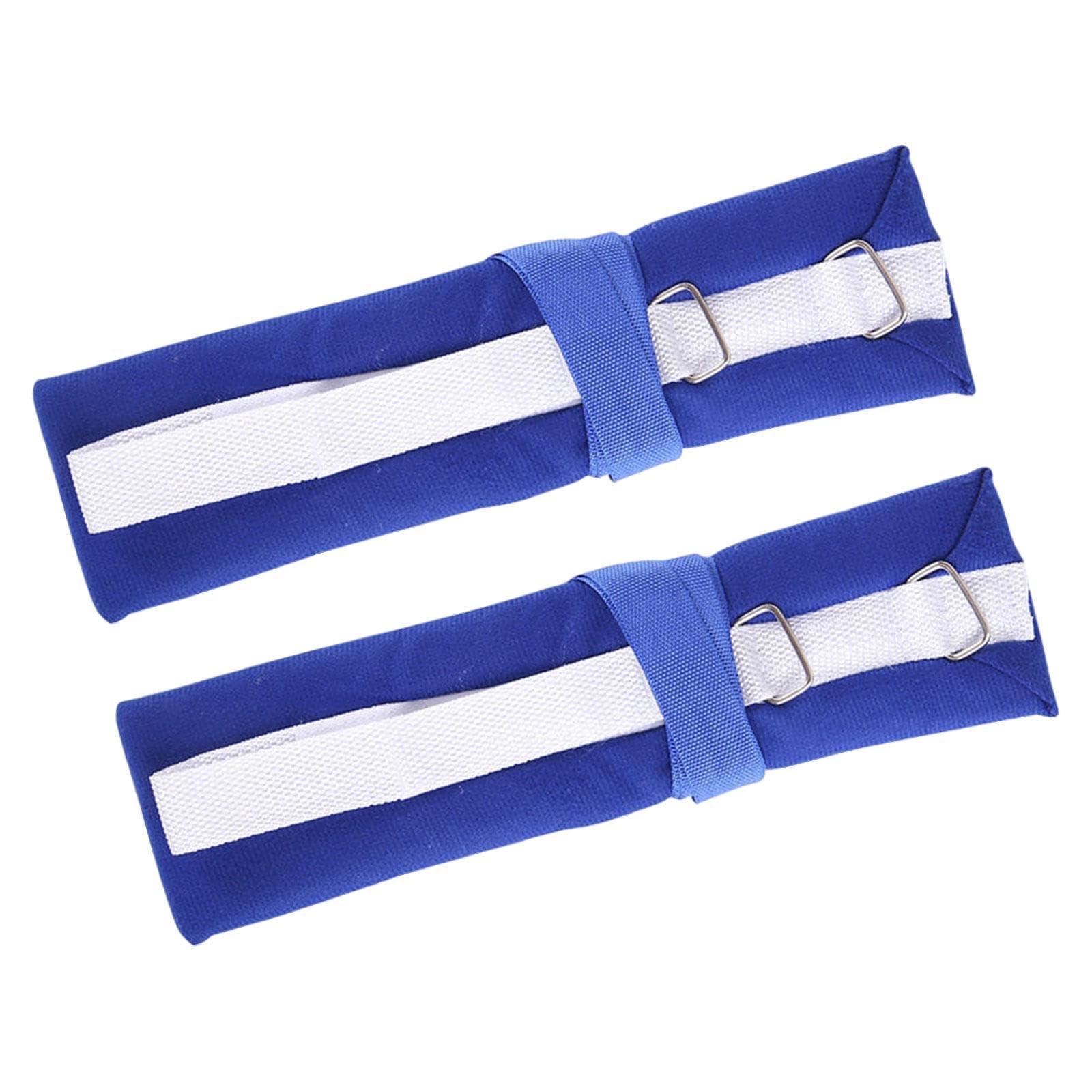 Bnf BNF 2 Pieces Patients Restraints Ankle Straps Scratch Resistant Bed Limb Holders