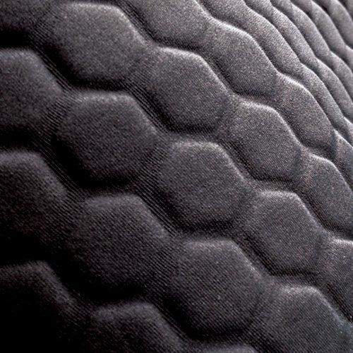 McDavid (YOUTH: YOUTH- ONE SIZE, BLACK) - Knee Compression Sleeves: McDavid Hex Knee Pads Compression Leg Sleeve for Basketball, Volleyball, Weightlifting, and More - Pair of Sleeves