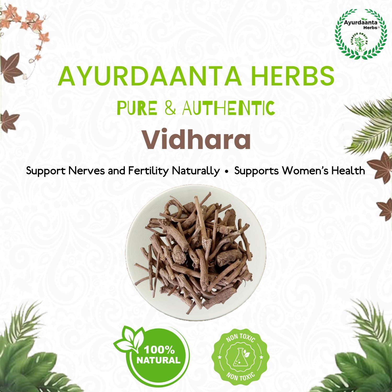 Ayurdaanta Herbs Ayurdaanta Herbs - Vidhara | Vidhara mool | Bidhara Lakdi | Vidhara Root | Vidhara lakdi | Bidhara Wood | Elephant Creeper | | (100Gr)