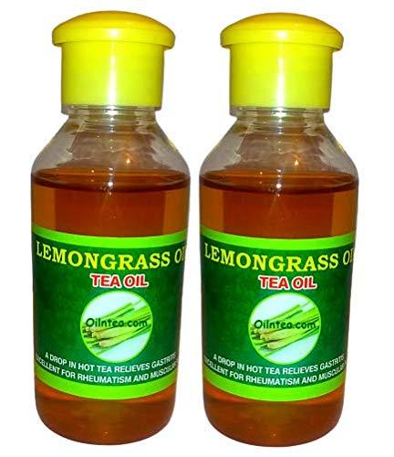 oilntea 100% Pure Nilgiri (Ooty) Lemongrass Oil, Natural & Farm Fresh Therapeutic Grade Steam Distilled Aroma Oil, For Diffuser, Air freshener and Aromatheraphy (100ml+100ml))