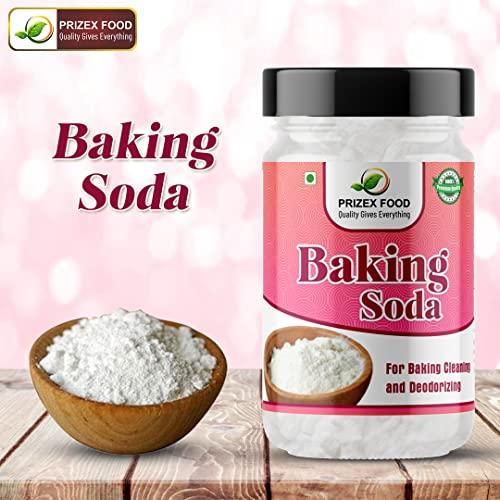 Prizex Prizex Baking Soda | uses for Cleaning face Skin Teeth whitening Cooking Eating 900gm