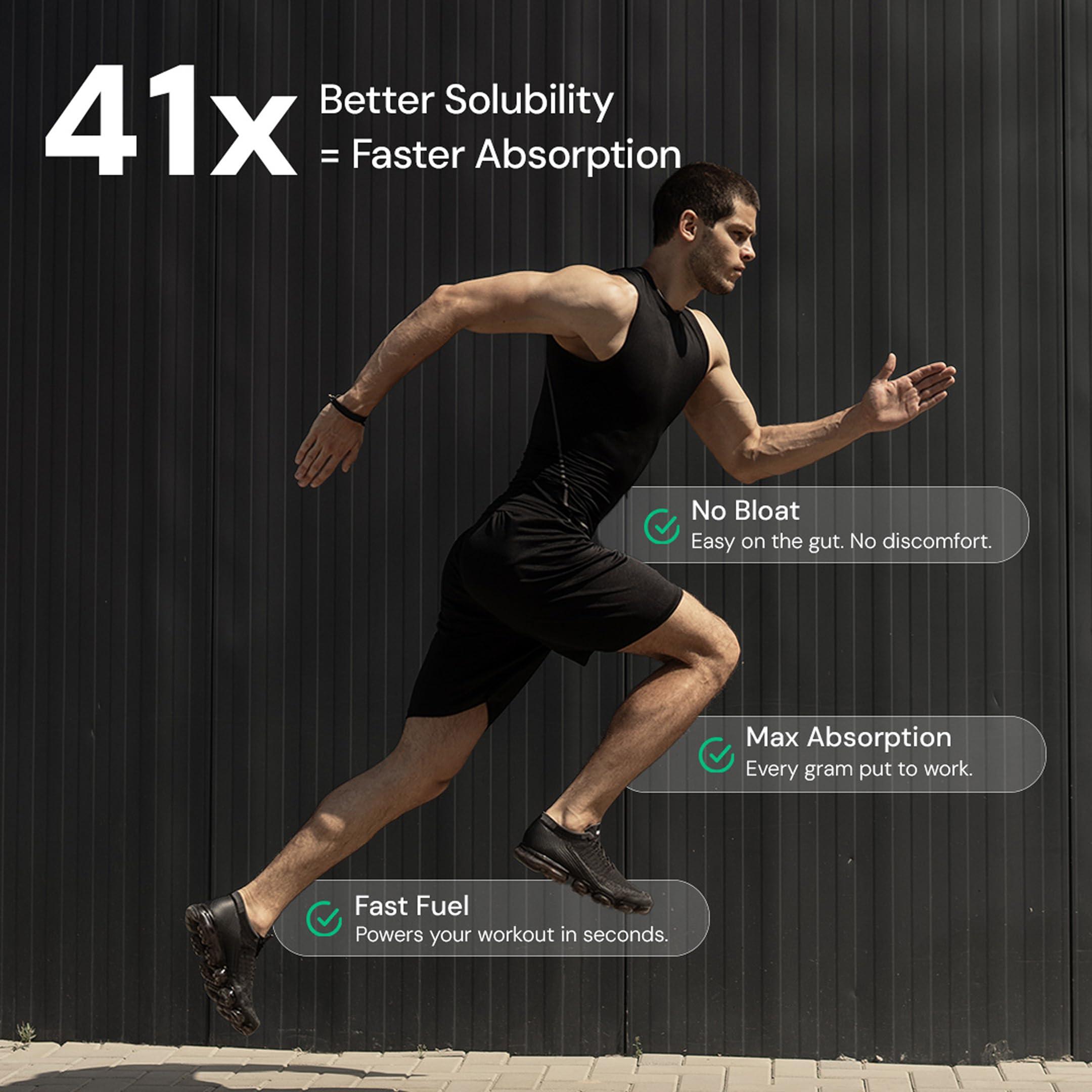 CHAMBEROFGODS Chamberofgods 100% Pure Creatine HCL Supplement | unflavoured 100gm | Improved Muscle Strength & Power | Better Absorption