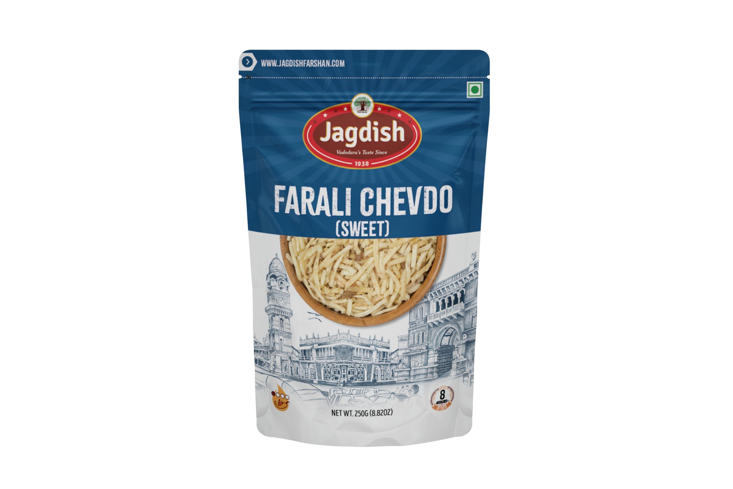Jagdish Farshan Jagdish Farshan Farali Chevda Sweet Namkeen || 250 GMS Pack of 2
