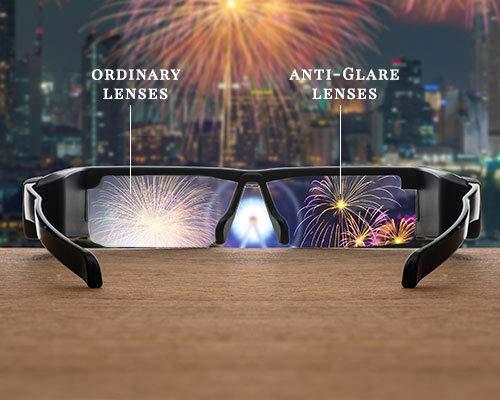 Fairydot Opticals FAIRYDOT Round Metal Computer Glasses with Blue Cut + Antiglare And UV protection for Eyes comfort, Safety from Harsh Blue Light Coming From Mobile Computer Laptop (BLACK) ((SMALL-47mm)