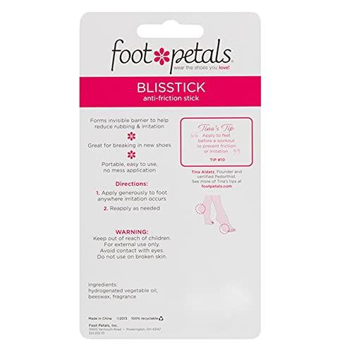 FOOT PETALS Foot Petals Women's Blisstick Anti-Friction Stick Insole, Ivory, Medium/One Size M US
