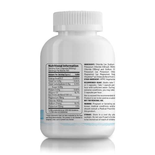 Unived Unived Electrolyte Salt Caps (100 Caps)