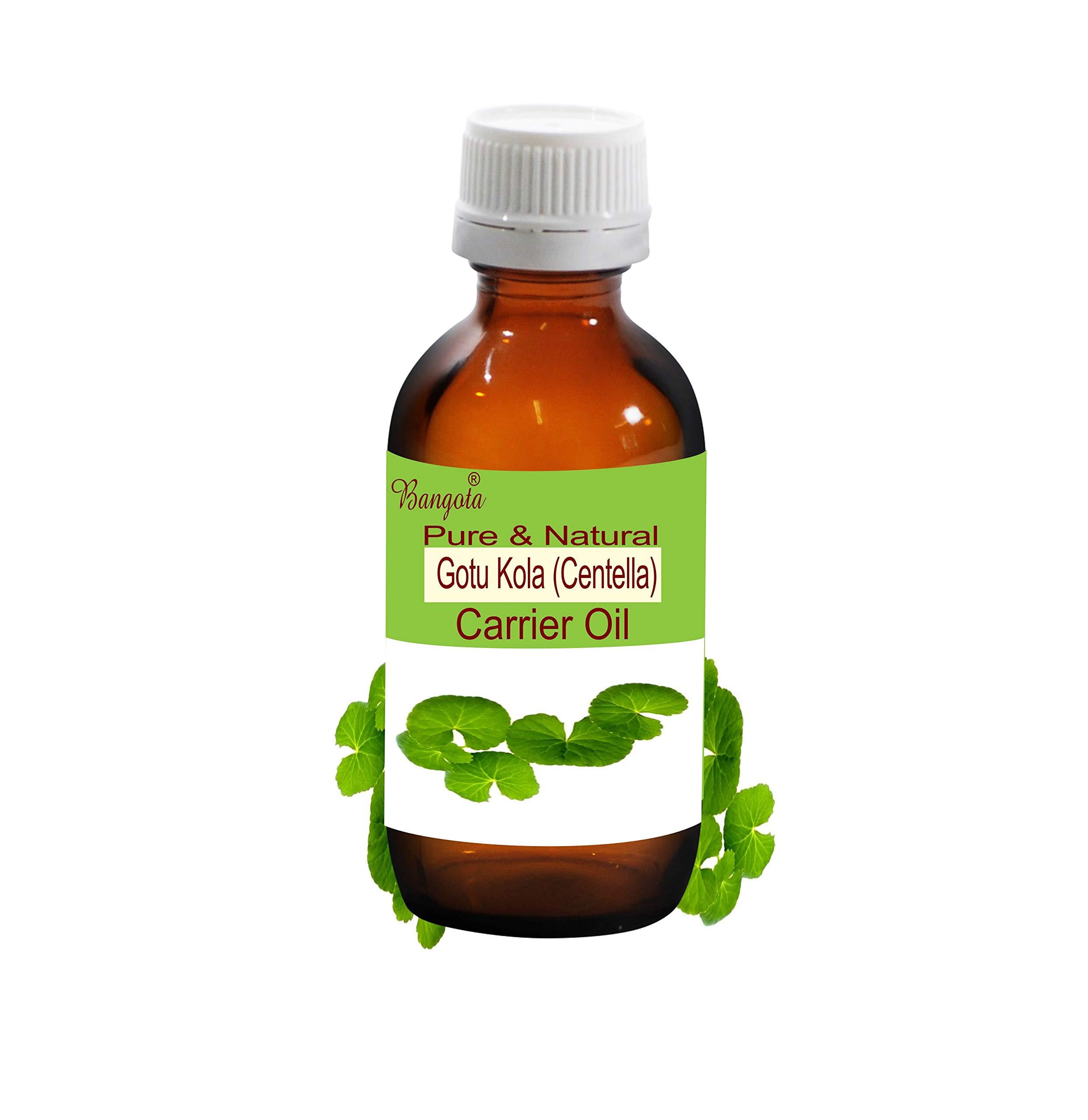 Bangota Bangota Gotu Kola (Centella) Pure & Natural Carrier Oil (Centella asiatica) (15 ml (0.50 Oz))