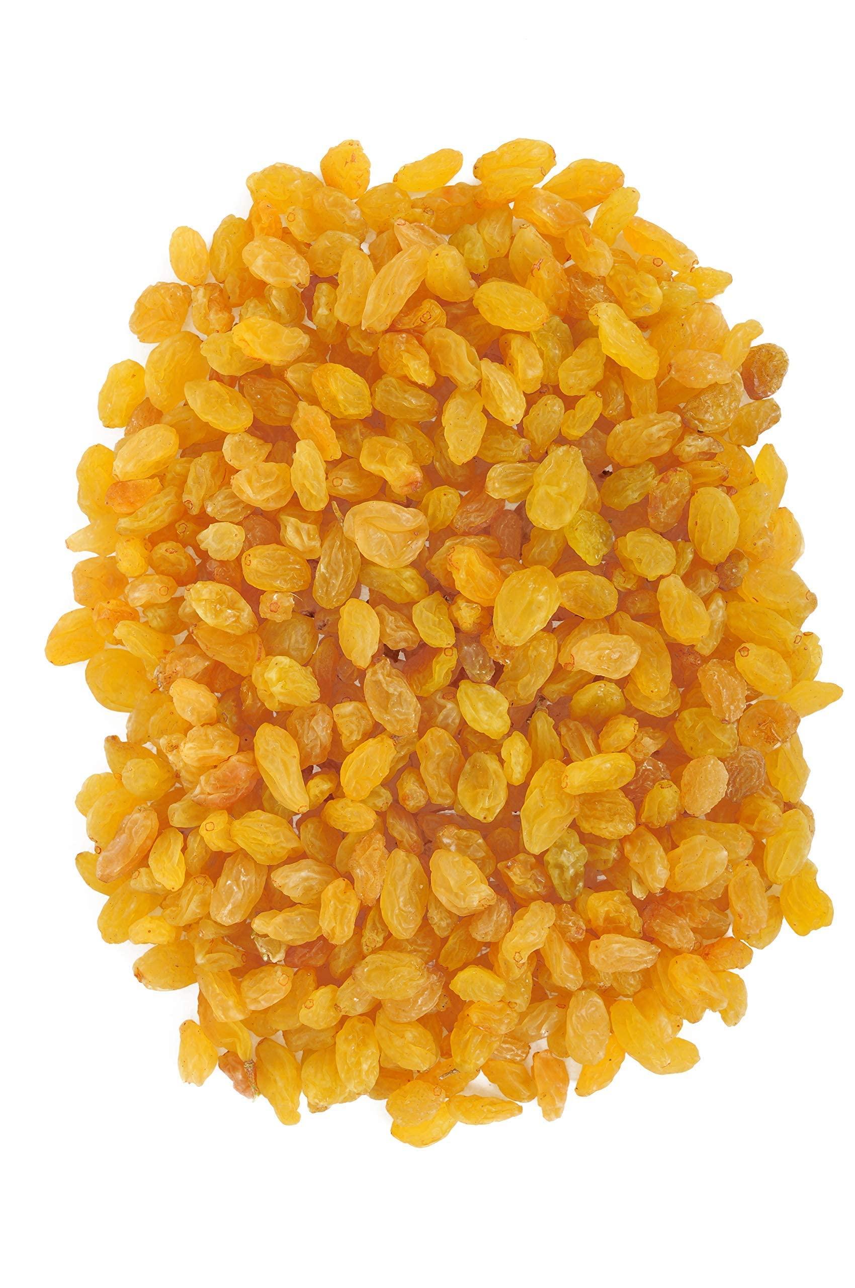 SONAV FOODS Sonav Foods Premium Dried Golden Raisin | Dried Indian Yellow Kishmish, Pilli Kishmish | 2 pack of 250g total 500g