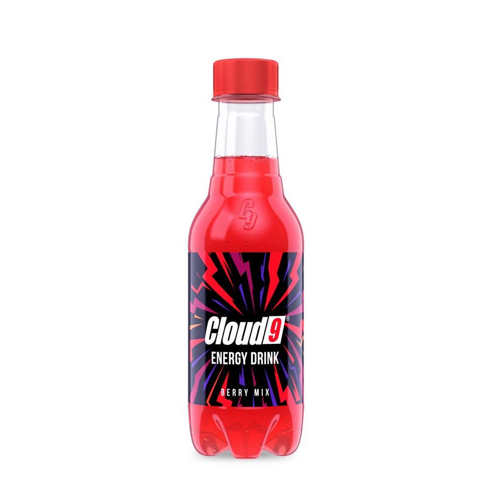 Cloud9 Cloud9 Energy Drink Berry Mix 250ml Bottle - Pack of 30 [Price Including Courier Charges]