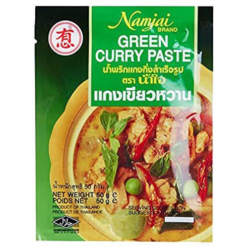 Namjai Namjai Green Curry Paste, 2 x 50 g