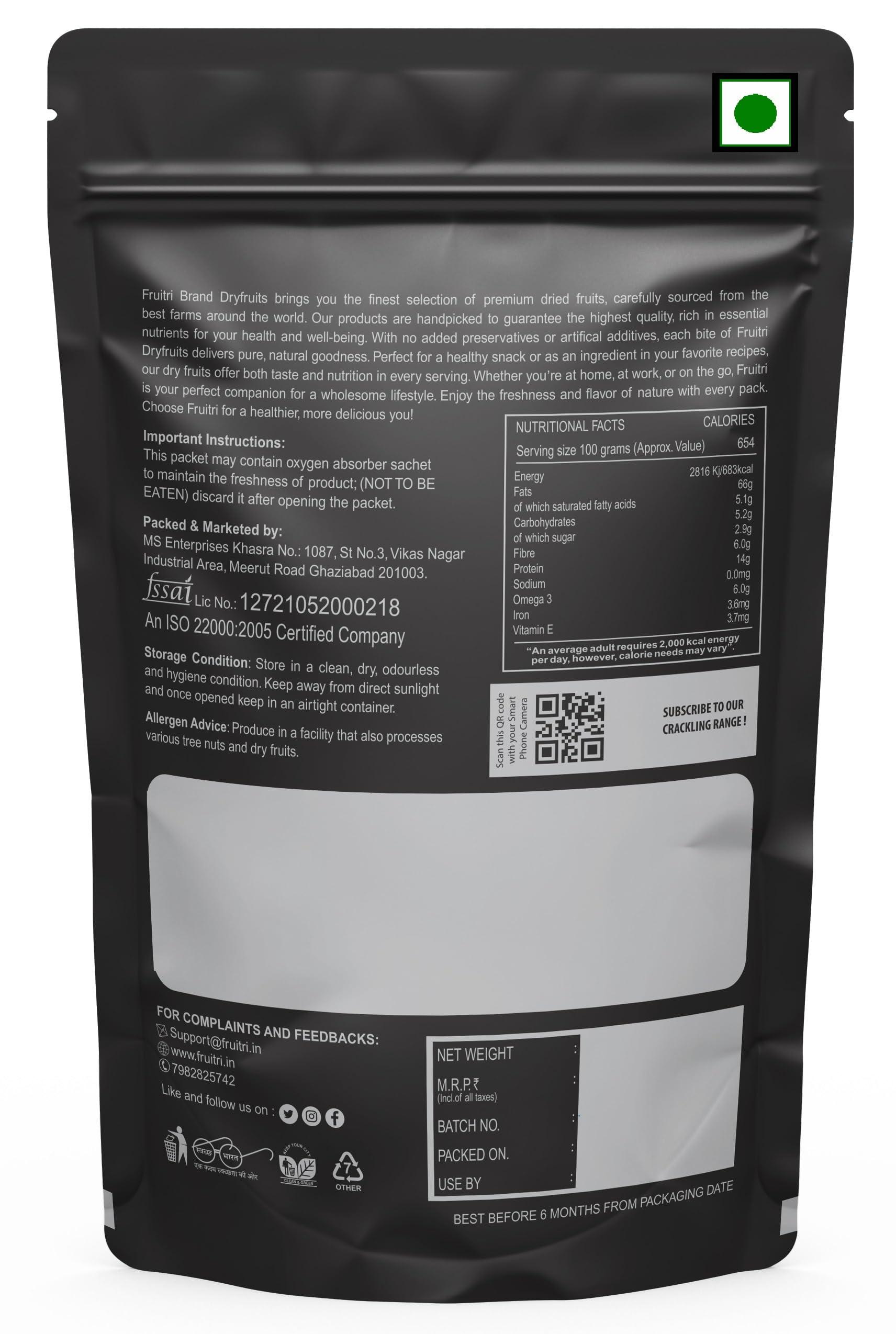 Fruitri Fruitri Premium Kashmiri Walnut Without Shell, Akhrot Giri,raw,400grams