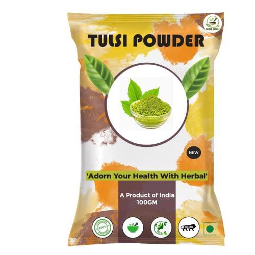 DIVINE HERBS DIVINE HERBS Tulsi Powder For Face Pack And Hair Growth,Hair Fall And Dandruff Control,Face Pack-100 GM