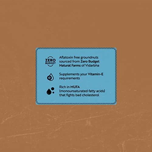 oRegion oRegion Cold Pressed Groundnut Oil | Glass Bottle | Wood Pressed Peanut Oil, 100% Natural, Unadulterated, Organic & Preservative-Free Cooking Oil - 500ml