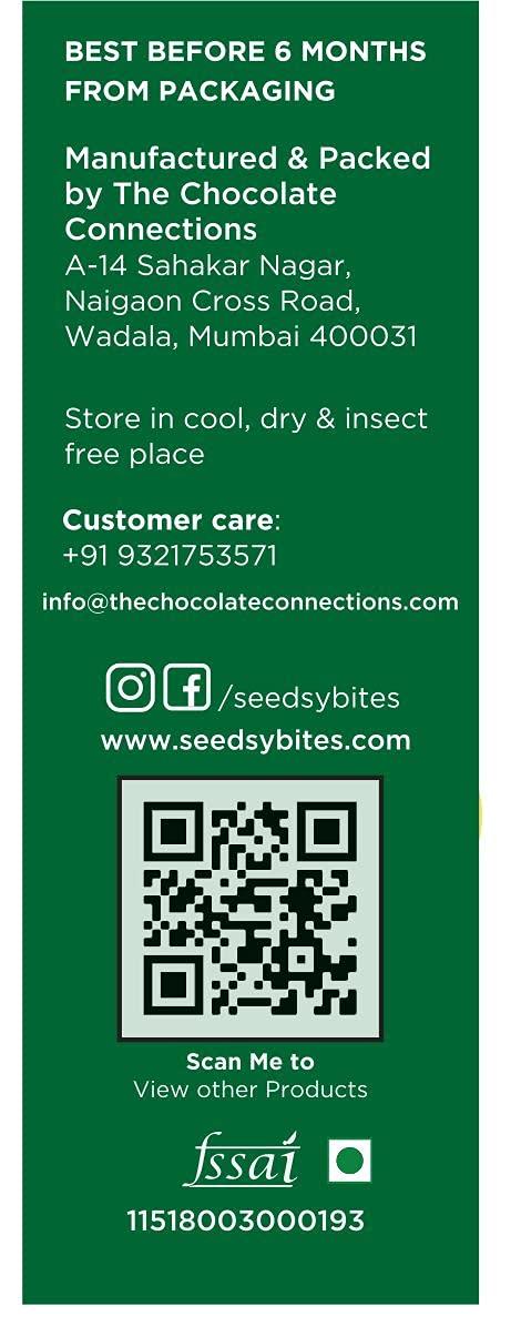 SEEDSY SEEDSY 7 In 1 Roasted Seed Mix Mukhwas, Roasted Pumpkin, Sunflower, Watermelon, Flax, Sesame, Chia Seed, Belpulp, 250Gms