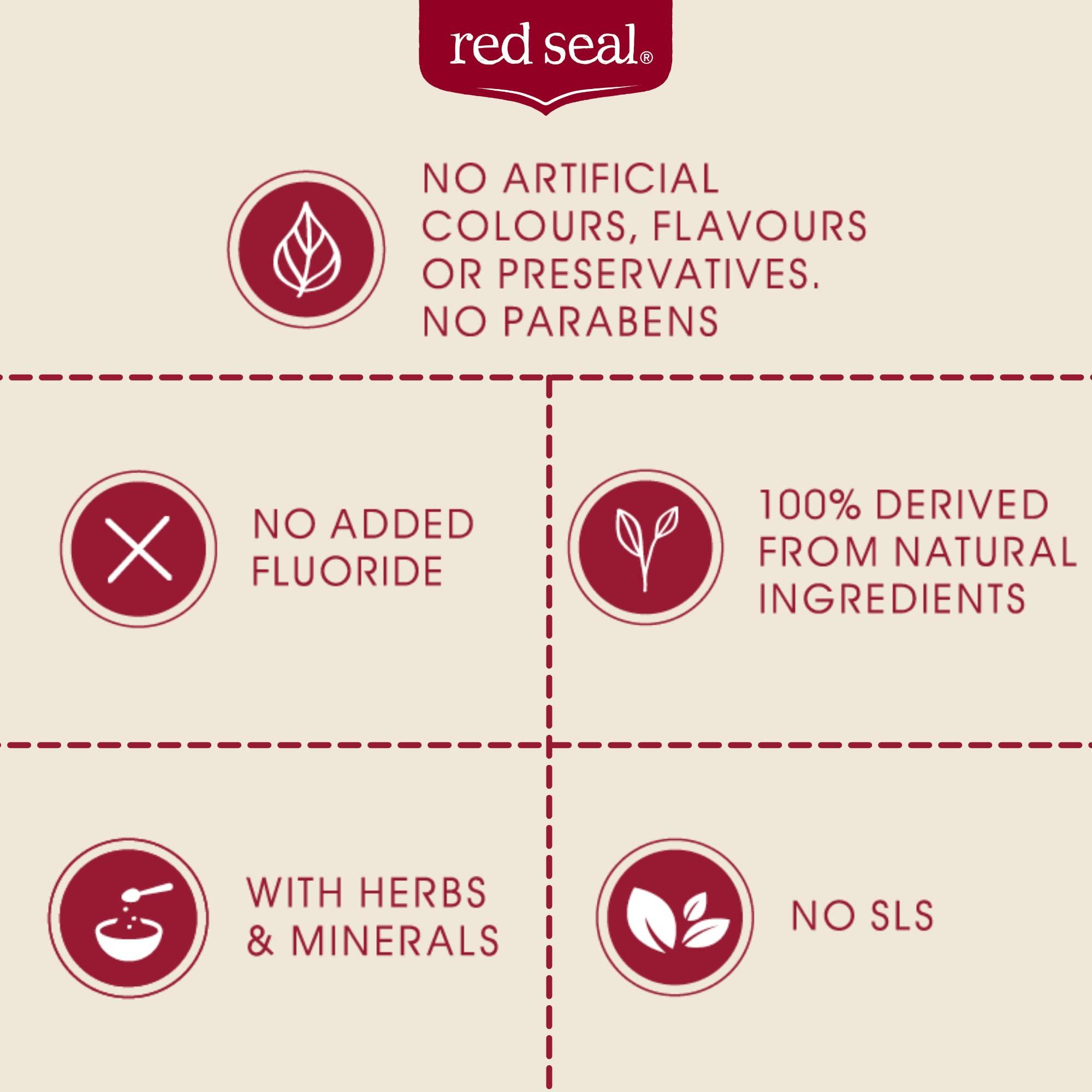 Red Seal Red Seal Toothpaste, Whitening, Pack Of 1