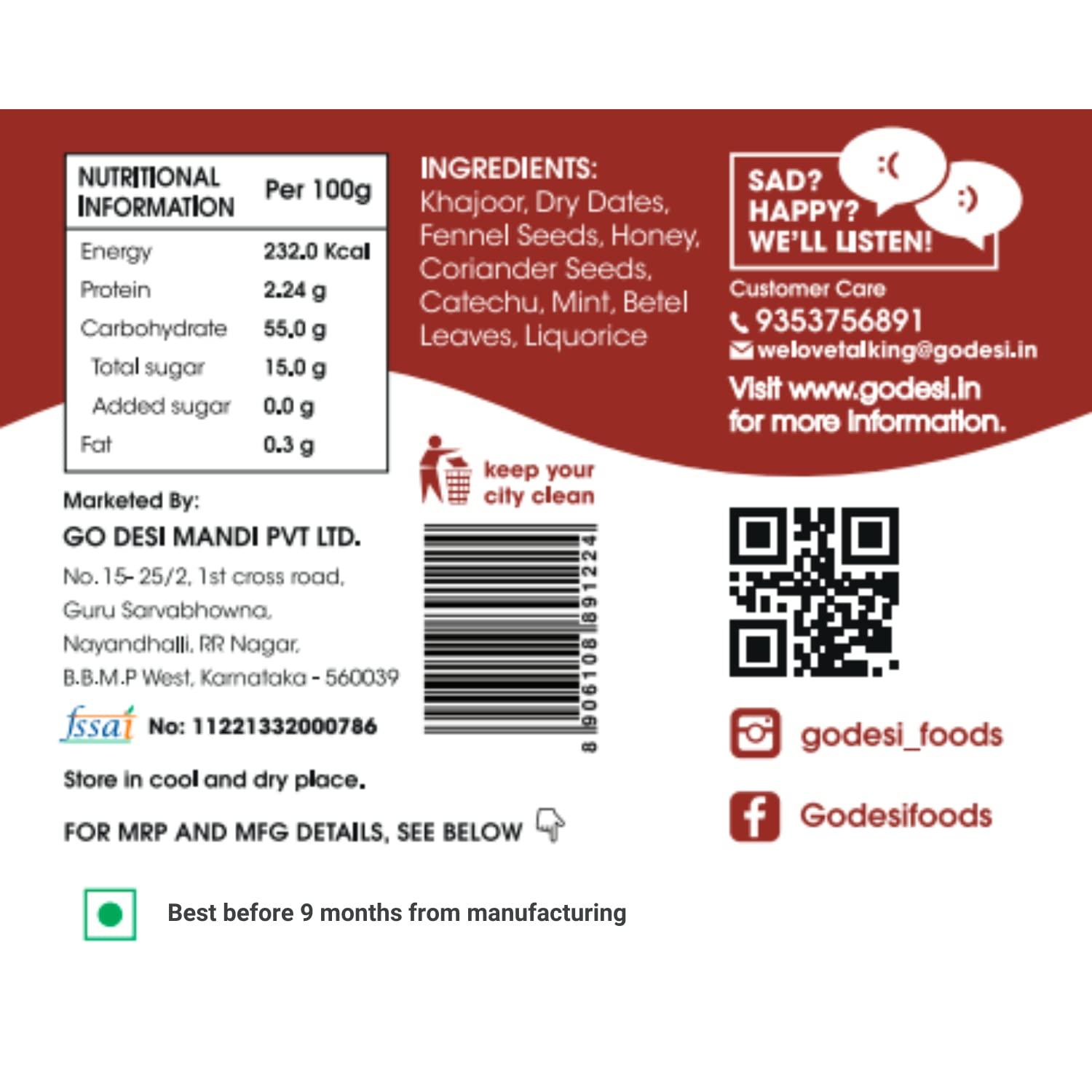 GO DESi Go Desi Meetha Paan Mouth fresheners, Desi Mints, Refreshing Mouthfreshener, Mukhwas (2 x 90g) & GO DESi Popz Kaccha Aam | 40 Pieces