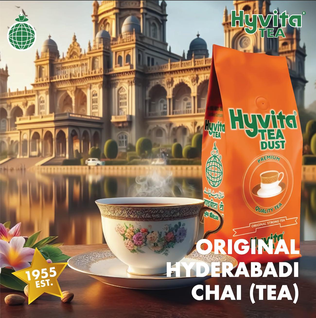 Hyvita Tea Hyvita Tea Dust | The Bold Essence of Original Hyderabadi Chai - Strong, Rich, and Authentic | 1kg | Tea Powder