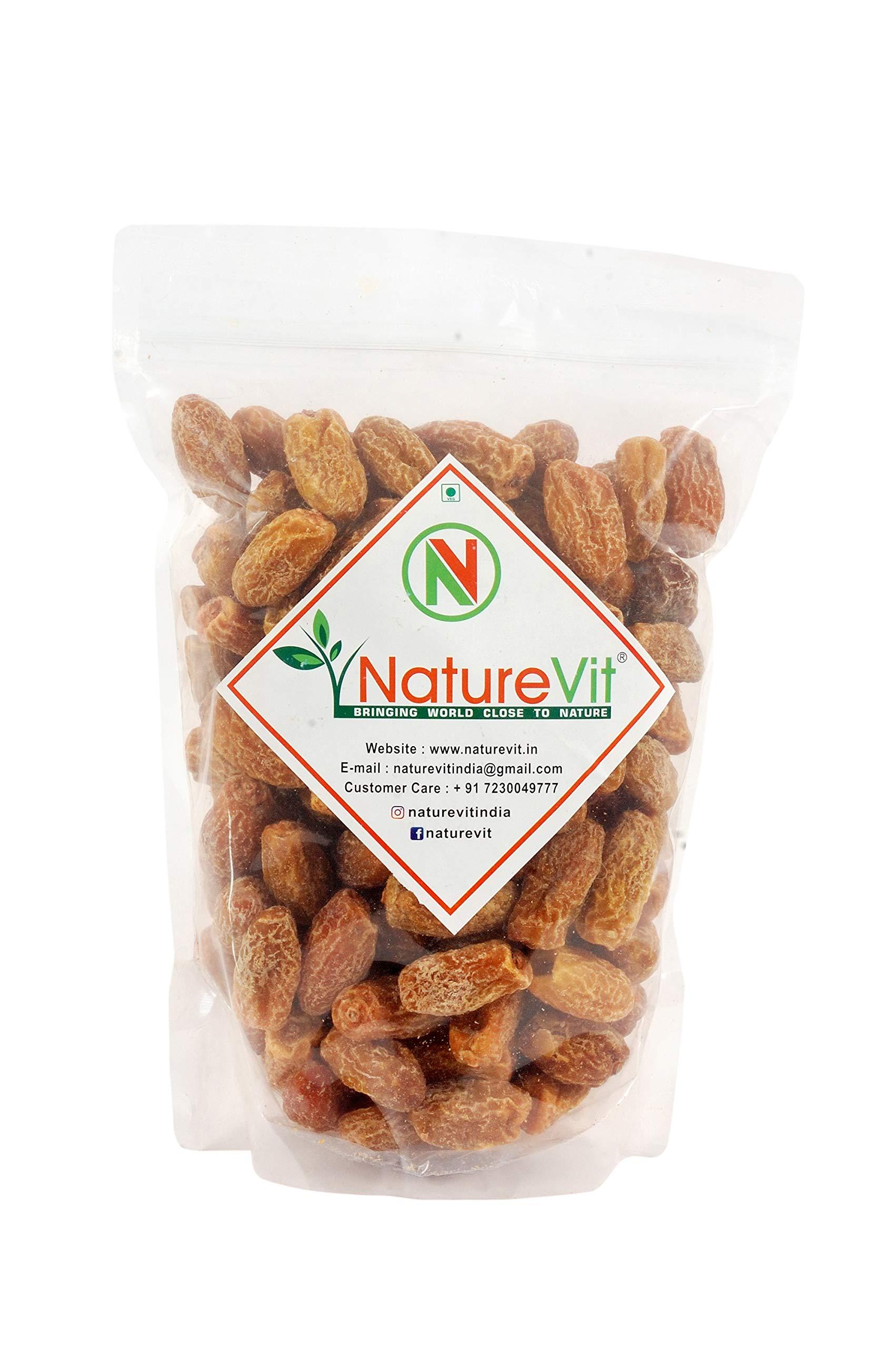Nature Vit NatureVit Yellow Dry Dates, 1.8 Kg [ Sukha Khajoor ] { 900gm x 2 Packets }