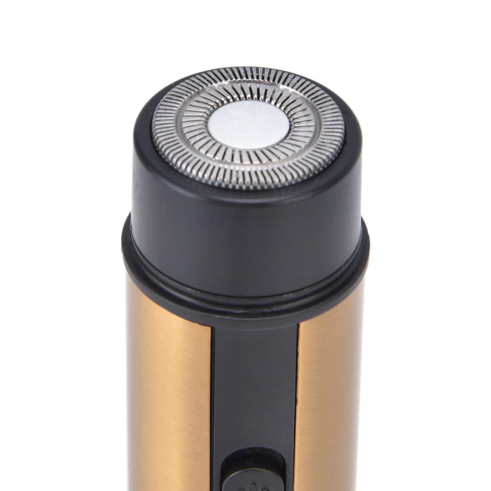 CABE Shaver, Hypoallergenic and Quiet Electric Shaver for Men and Women on The Way Back Gold Brushed