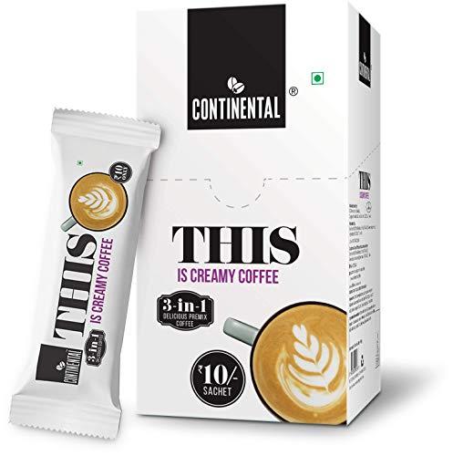 Continental This Continental THIS 3 in 1 Flavour Coffee Premix Combo (Creamy + Hazelnut + Cappuccino + Caramel + Mocha), 708gm (GIFT/FESTIVE PACK)