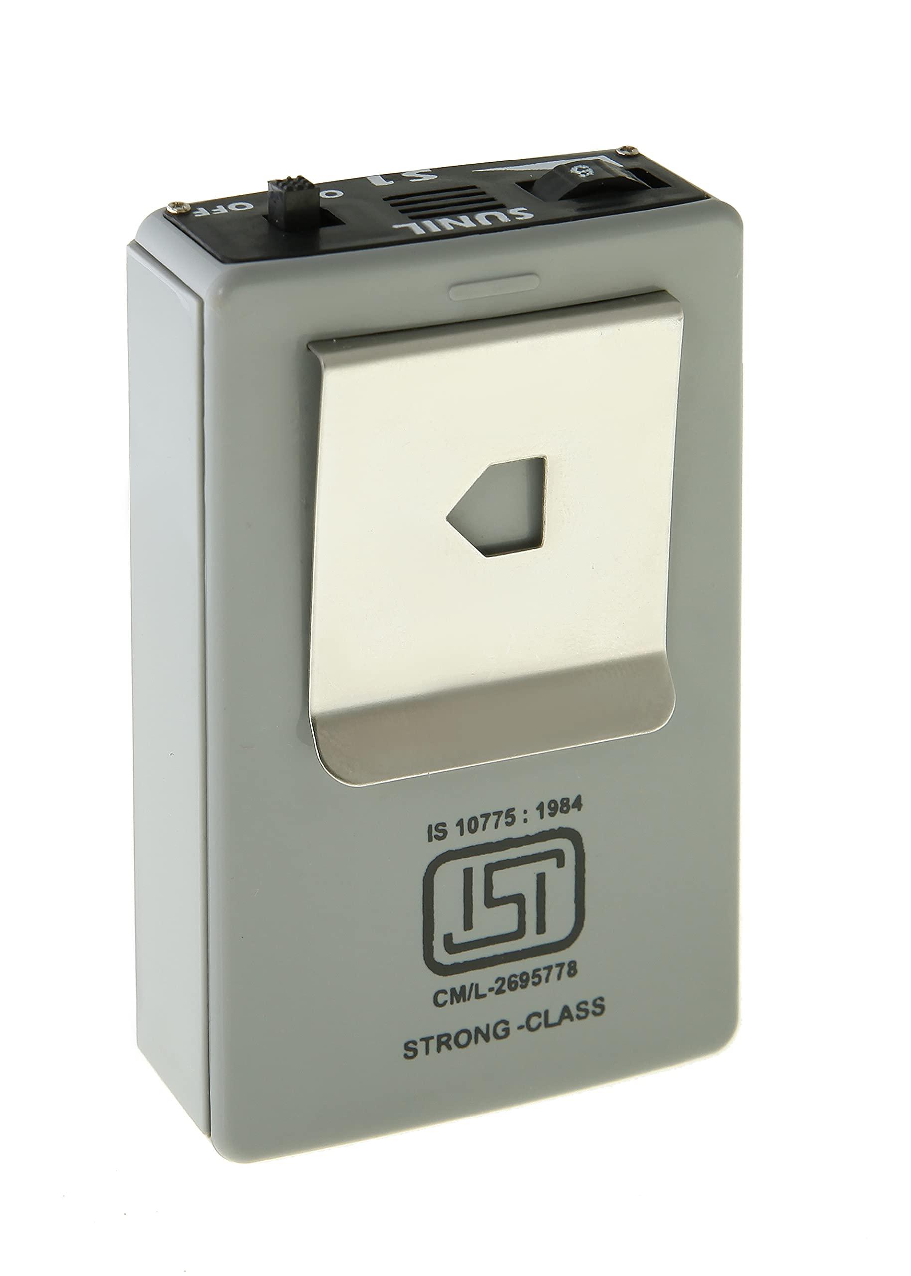 Sunil Sunil S- 1 Isi Mark Pocket Model Hearing Aid/ Ear Hearing Machine/ Monaural - Grey