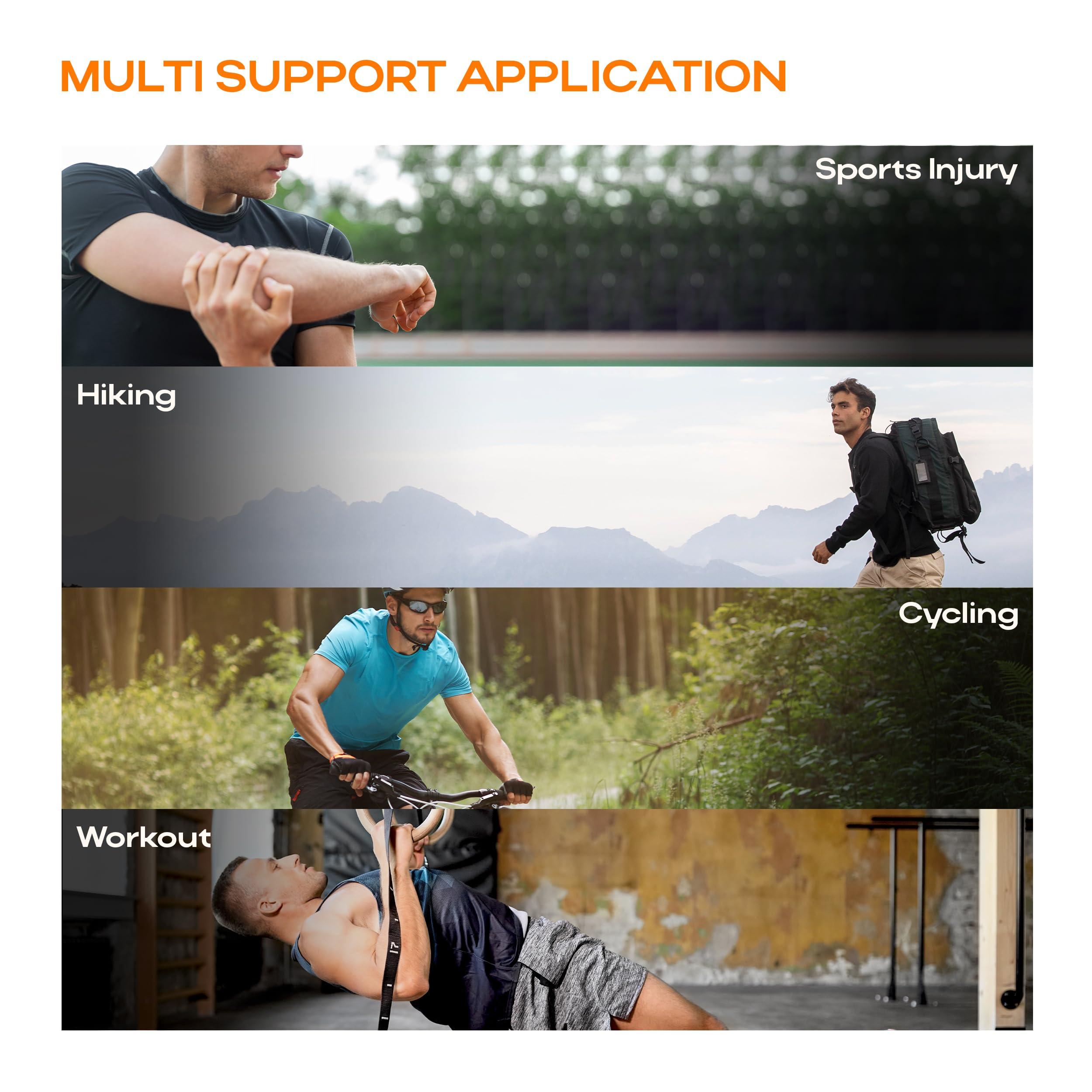 IMPETUS IMPETUS Elbow Support for injury prevention, elbow support for gym, elbow band for pain relief, Tennis Elbow Support For men, arm Sleeves for men sports Elbow Guard Elbow Brace